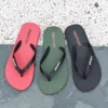 Heißer Verkauf Günstige Hausschuhe Männer Rote Flip-Flops Komfort Leichte Hausschuhe Für Männer Flache Sommer männer Hause Hausschuhe alias 2