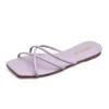 Schuhe für Frauen Plus Größe 35-43 Sommer Frauen Außerhalb Flache Hausschuhe Flip-Flops Casual Candy Farbe Sandalen Zapatos de Mujer 6