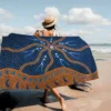 Australische Ureinwohner Kunst Handtuch Mikro faser Strand tuch saugfähig schnell trocknen weichen Yoga Schwimmbad Bergsteigen Handtuch 2