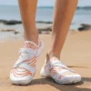 Barfußschuhe Sommer Outdoor Strand Wasserschuhe Schnell trocknende rutschfeste Wasserschuhe mit atmungsaktiver und langlebiger Flow-Tracking-Sneaker 4