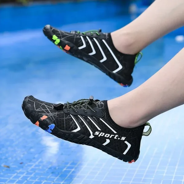 Unisex Schwimmen Sport Wasser Schuhe für Männer Große Sommer Outdoor Schnell trocknende Atmungsaktive Strand Schuhe Frauen Waten Schuhe Aqua schuhe 2