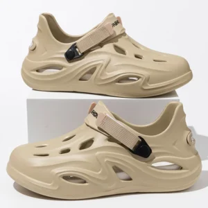Trendige Outdoor-Herren-Hausschuhe, Clogs, Schuhe, leichte Eva-Flip-Flops, Sommer-Slipper, Camping