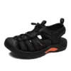 Neue Sommer Echtem Leder Männer Sandalen Mode-Design männer Casual Turnschuhe Komfortable Strand männer Sandalen Outdoor Waten Schuhe