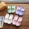 Reise-Hausschuhe für Damen, faltbar, flache Sandalen, leicht, weich, rutschfest, für drinnen und draußen, für Herren, Badezimmer, Flip-Flops 5