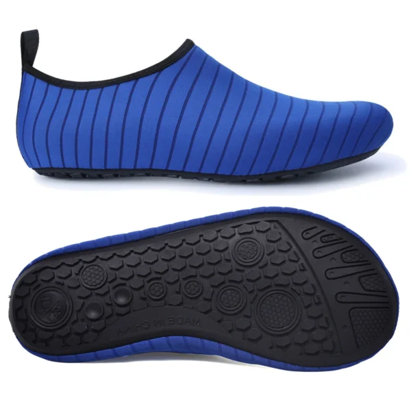 Neue druck Unisex Mit Indoor Yoga Fitness Schuhe Geschwindigkeit Interferenz Wasser Strand Schuhe Paare Tragbare Schwimmen Schuhe Aqua Schuhe 6