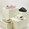 Comwarm Neue Männer Sommer Hausschuhe Dicke Sohle Haus Nicht-slip Bad Dusche Rutschen Outdoor Weiche Wolke Mode Strand Schuh flip-flop 3