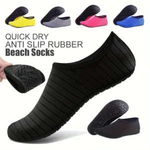 1 Paar Wasserschuhe Damen Barfußsocken Anti-Rutsch Schnelltrocknend Herren Strand Schwimmen Wassersportschuhe