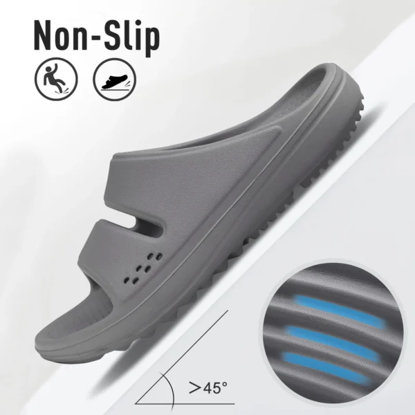 SmilePoP Männer Hausschuhe Orthopädische Wolke Frauen Hausschuhe Indoor Männer Dusche Schuhe Weiche Wasserdichte Strand Hausschuhe Licht Saubere Schuhe 5