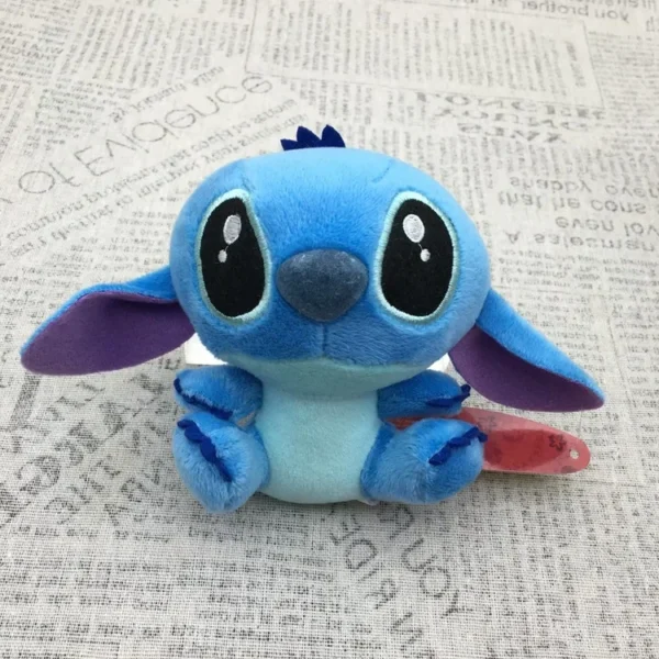 Disney Lilo und Stitch Plüschpuppe Spielzeug Blumenstrauß Stitch Tier Gefüllte Schlüsselanhänger Anhänger Mädchen Kinder Geburtstag Weihnachtsgeschenke 4