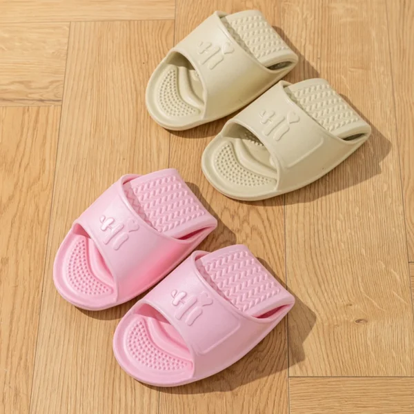 Neue Reise-Hausschuhe für Damen – faltbare, leichte, tragbare Sandalen, Massage-Hausschuhe mit weicher Sohle, schnell trocknende Dusch-Flip-Flops 2