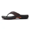 Jumpmore Sommer Flip-Flops Männer Schuhe Outdoor Fashion PU Leder Flache Schuhe Strand Urlaub Schuhe Größe 40-50 2