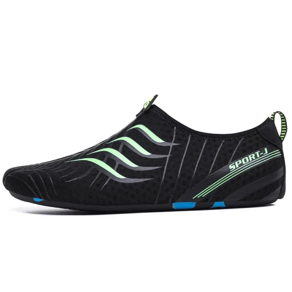 Herren Aquaschuhe, Damen Barfuß-Wasserschuhe, schnell trocknende Strandsandalen, Watsneaker, Surfstiefel, leicht, große Größe 36–19 2