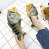 Unisex Mädchen Sommer Strand Fisch Sandalen Frau weiche Eva Flipflops Designer offene Zehen Tier Fisch Hausschuhe plus Größe Paare Clogs 3