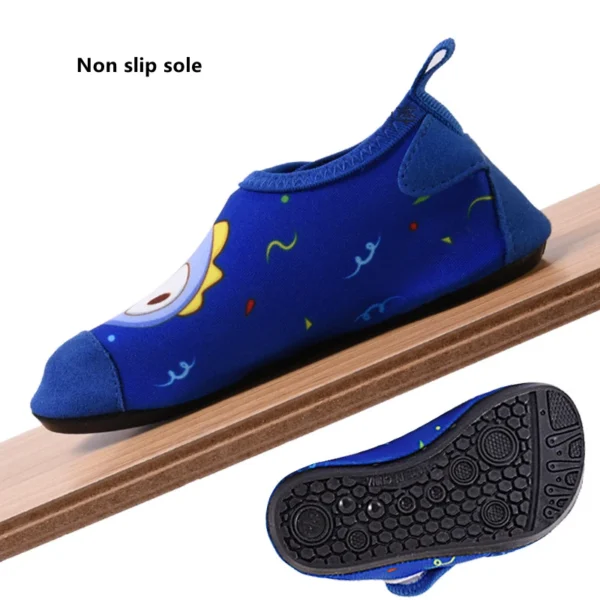 Sommer Kinder Einhorn Dinosaurier Schwimmen Schuhe Outdoor Strand Waten Schuhe Kinder Quick-Dry Wasser Schuhe Barfuß Sport Socken 6