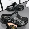 Herren-Clogs, Hausschuhe, hochwertig, klassisch, rutschfest, für den Außenbereich, Gartenschuhe, leicht, modisch, lässig, Sandalen, große Größe 45, 46, 47 5
