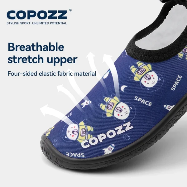 COPOZZ Kinder Wasser Strand Schuhe Kinder Schwimmschuhe Schnell Trocknende Aqua Schuhe Jungen Mädchen Weichen Boden Indoor Slipper Schwimmen Socken 3