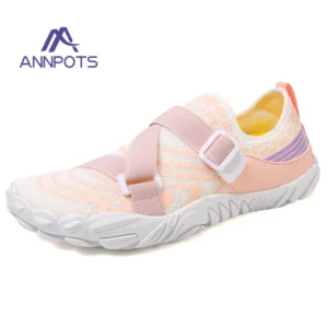 Barfußschuhe Sommer Outdoor Strand Wasserschuhe Schnell trocknende rutschfeste Wasserschuhe mit atmungsaktiver und langlebiger Flow-Tracking-Sneaker