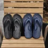 Sommer Coole Damen-Flip-Flops, superleicht, für den Außenbereich, weiche Sohle, rutschfest, lässig, Damen-Hausschuhe, Paar, flache EVA-Sandalen 6