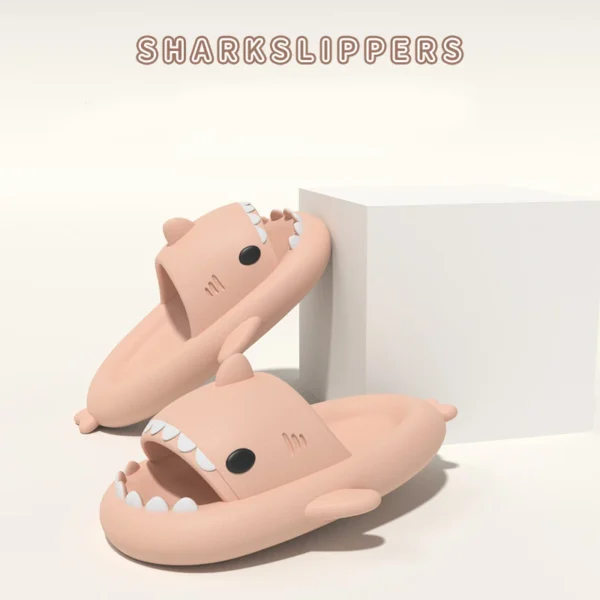 Sommer Shark Hausschuhe Frauen Rutschen Männer Badezimmer Flip-Flops Hause Anti-Skid Flache Schuhe Outdoor Slipper kinder Lustige sandalen 6