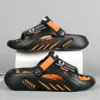 Männer Hausschuhe 2024 Neue Sommer Plattform Rutschen Sandalen EVA Weiche sohle Männer Schuhe Indoor Outdoor Walking Strand Schuhe Flip-flops 2