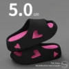 Hausschuhe Flip Flop Frauen Liebe Herz Plattform Wolke Outdoor Indoor Sommer Weiche Sandale Rutschen Damen Home Hotel Schuh Flache EVA