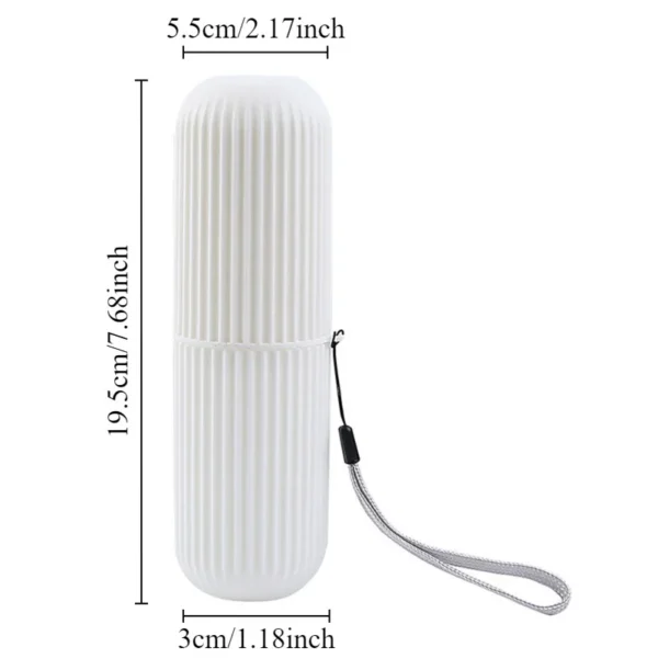 1PC Tragbare Reise Zahnbürste Zahnpasta Lagerung Tasse Mundwasser Becher Set Zahnpasta Zahnbürste Lagerung Fall 2
