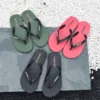 Günstige Sommer-Flip-Flops für Herren, große Größe 45, bequeme Hausschuhe, Herren-Strand-Hausschuhe, stilvolle grüne flache Sandalen für Herren, Pantuflas Homme 6