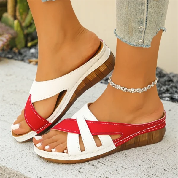 Sommer Sandalen Frauen Schuhe Mode Keil Frauen Schuh Outdoor frauen Sandalen Rutsche Nicht-Slip Alias Mujer Schuhe Weibliche 5