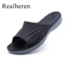 Große Größe 49 50 51 52, Strand Gummi Hausschuhe Männer Frauen Rutschen Sommer Schuhe Outdoor Indoor Hause Haus Weichen Bequemen