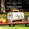 Outdoor Camping Grill Herd Dual Zweck Tragbare Holzkohle Grill Herd Multifunktions Hof Rauchfreien Grill Grill