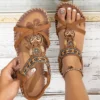Sandalen Frauen Schuhe Sommer Weiche Schuhe Frau Retro frauen Sandalen Plattform Sandalen Frau Elegante Weibliche Sandale Frauen Schuhe