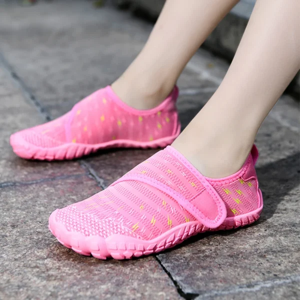 Kinder Wasser Sport Schuhe Quick-Dry Aqua Schuhe Atmungs Upstream Waten Schuhe Strand Schwimmen Tauchen Barfuß Surfen Sneaker 4