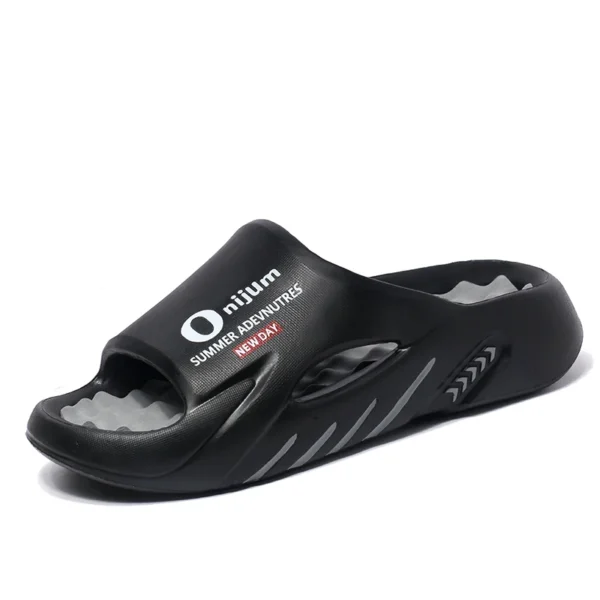 Männer Hausschuhe Sommer Neue 2025, Rutschen Sandalen EVA Weiche sohle Unisex Männer Frauen Familie Indoor Outdoor Walking Strand Schuhe jungen Mädchen 6
