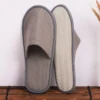 5 Paar Einweg-Hausschuhe, Hotel-Reiseslipper, Party, Zuhause, Gast, Männer, Frauen, Unisex, geschlossene Zehen, Anti-Rutsch-Hausschuhe, Sanitär-Sandalen 3