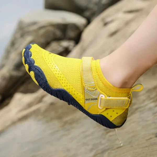 Männer Frauen Wasser Schuhe Schnell Trocknend Nicht-Slip Fünf Finger Schuhe Outdoor Waten Schwimmen Barfuß Aqua Schuhe Leichte Turnschuhe 3
