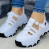 Neue Schuhe mit dicken sohlen Bequeme Frauen Sandalen Mode frauen Schuhe Vielseitig Hohl Casual Sandalen Sommer Zapatos Para Mujeres 4