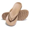Gacimy Damen-Flip-Flops, Sommermode, orthopädische Sandalen, Outdoor-Strandpantoffeln mit Fußgewölbeunterstützung, Unisex-Haus-Baderutschen 2