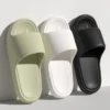 Lucyever 2024, weiche Sohle, Eva-Hausschuhe für Damen, leichte, rutschfeste Hausschuhe für Damen, Sommer, dicke Plattform, Strand-Flip-Flops