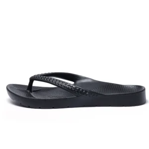 Kidmi Flip-Flops für Herren, Fußgewölbeunterstützung, Sommer-Orthesen-Sandalen zur Linderung von Plantarfasziitis, weiches Licht, Heim-Hausschuhe