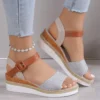 Sandalen Frauen Schuhe Mode Keil Sandale Für Frauen Nicht-Slip frauen Sandalen Huaraches Licht Hochhackigen Sandalen Schuhe weibliche