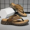 Herren lässige Hausschuhe Sommer Outdoor Open Toe Strands chuhe weichen Boden bequeme Urlaub Indoor Sandalen Mode rutsch festen Atem