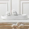 Dicke Plattform Wolke Hausschuhe Frauen Doppel Schnalle Weiche Sohle Kissen Rutschen Sandalen Frau Sommer Strand Rutschfeste Flip-Flops 4