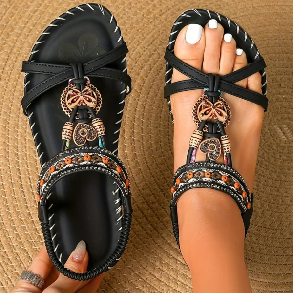 Sandalen Frauen Schuhe Sommer Weiche Schuhe Frau Retro frauen Sandalen Plattform Sandalen Frau Elegante Weibliche Sandale Frauen Schuhe 3