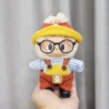 Für Labubu-Kleidung, sitzende Party, Kinderkleidung, Puppe, Vinyl-Kleidung, Fischerhut, Overalls und Hosen, süß und modisch 3