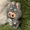 Neu eingetroffen für 17 cm Labubu-Kleidung, handgefertigte Cartoon-Pelzkleidung, japanische Anime-Hakimi-Katze, Sternenhimmel, Kleidungszubehör 5