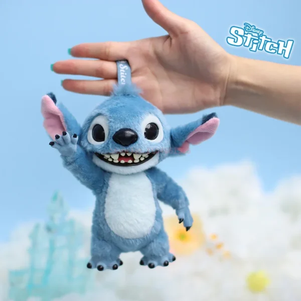 Neue Original Disney Stich Plüsch Figur Puppe 16/28 cm Kawaii Anime Stich Rucksack Anhänger Puppe Gefüllte Plushine Schlüsselbund spielzeug Geschenk 5