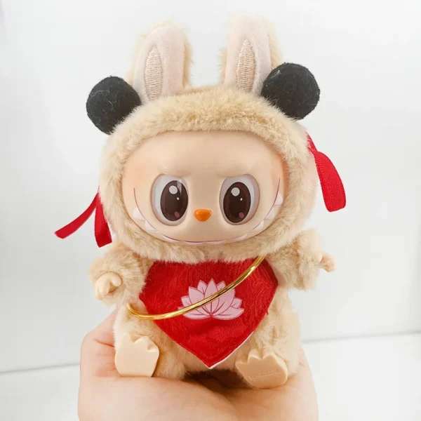 Labubu Kleidung Generation Zwei Generation Labubu Sitzen Party Baby Kleidung 17 cm Stehende Kleidung Vinyl Puppe Kleidung Passenden 6