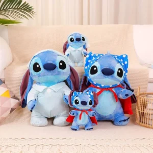 25/50 cm Disney Stich Pyjamas Mantel Serie Kawaii Plüsch Puppe Spielzeug Weiche Stofftier Sofa Zurück Kissen Kinder weihnachten Geschenke
