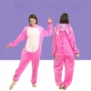 Disney Cosplay Kostüm Stich Kinder Erwachsene Mit Kapuze Pyjamas für Erwachsene Halloween Kleidung Winter Frauen Männer Cosplay Nachtwäsche 4
