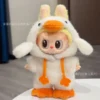 Für Labubu Kleidung Ente Ente Puppenkleidung Wald Märchen Outfits Niedliche und modische Dressing-Accessoires für 17 cm große Kleidung 2